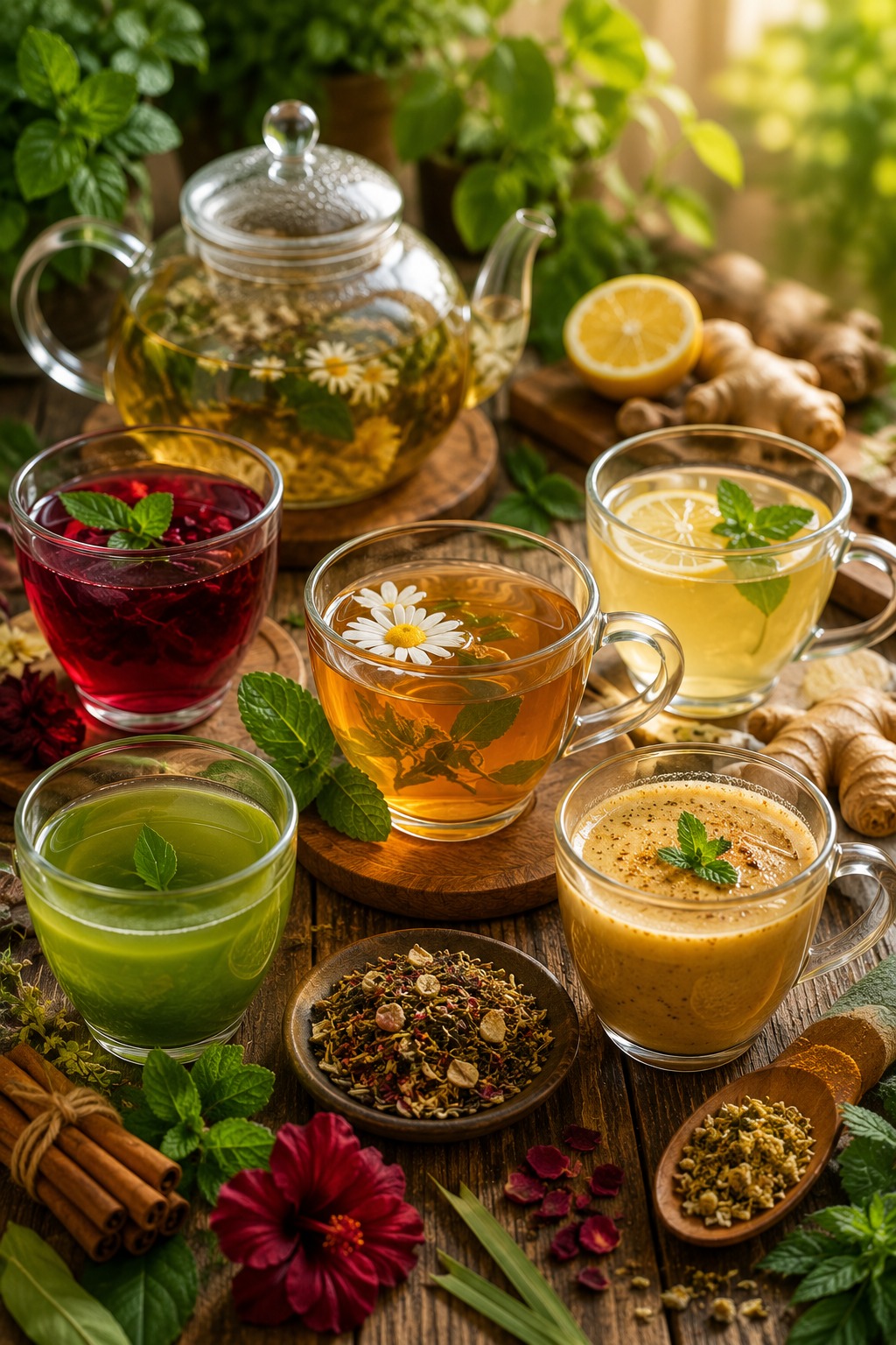 HERBAL TEA AND BEVERAGES