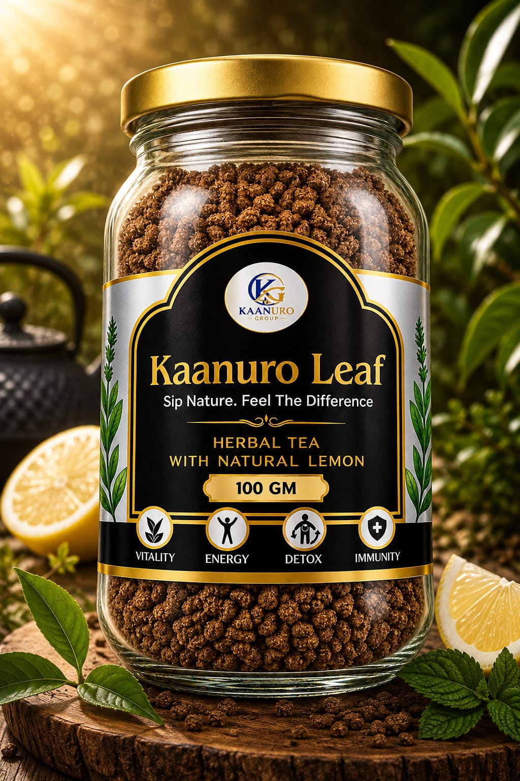 LEMON TEA JAR